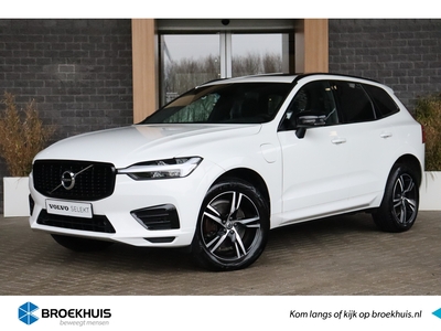 VOLVO XC60 T6 AWD Recharge R-Design | Harman Kardon | Adaptieve Cruise Control | Stoel en Stuurwielverwarming | Camera | Schuifdak | Pilot Assist | BLIS Dode Hoek Detectie | Elektrisch verstelbare best. stoel met geheugen | Gelamineerde Zijruiten | Parkeersensoren v