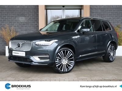 VOLVO XC90 T8 AWD Recharge Inscription | Trekhaak | 360° Camera | Harman Kardon | Head-Up Display | Adaptieve Cruise Control | Standkachel met Volvo On Call App | Stoelverwarming voor+achter | Stuurwielverwarming | 22 Inch | Full LED Meesturende koplampen | Schuifda