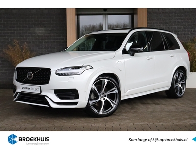 VOLVO XC90 T8 AWD Recharge R-Design | Luchtvering | 360° Camera | Harman Kardon | Head-Up Display | Polestar Engineered | 22 Inch | Full LED Meesturende koplampen | Standkachel met Volvo On Call App | Schuifdak | Stoelverwarming voor+achter | Stuurwielverwarming | A