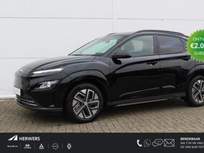 Hyundai Kona EV Fashion 39 kWh / ?2.000,- SUBSIDIE MOGELIJK / Navi / Apple Carplay/Android Auto / Clima / Bluetooth / Keyless / Camera / Warmtepomp / Adaptive Cruise /