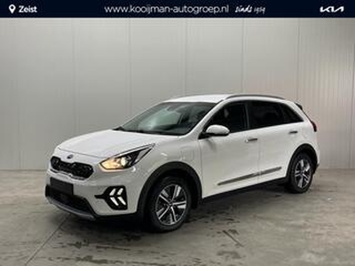 KIA Niro 1.6 GDi PHEV DynamicPlusLine Plug-in, Camera, Stuur/Stoelverwarming, 1/2 Leder, Parkeersensoren