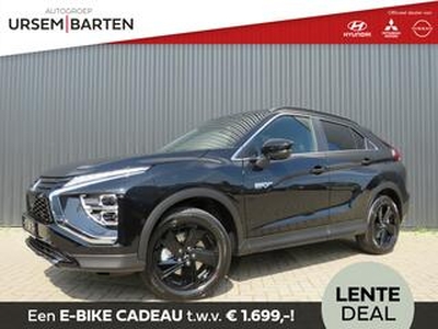 Mitsubishi ECLIPSE Cross 2.4 PHEV Black Edition Van ? 47.480,- voor ? 39.490,-