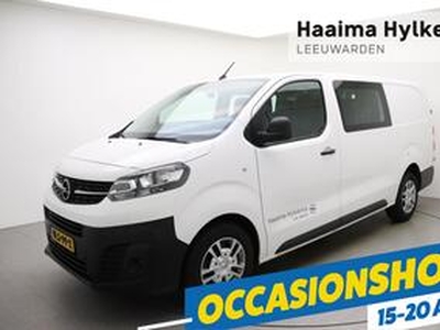 Opel VIVARO 2.0 CDTI L3H1 Edition Dubbele Cabine 122pk | Fiscaal aantrekkelijk | 6 zitplaatsen | Direct Leverbaar | Airco | Cruise Control