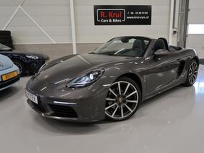 Porsche BOXSTER 718 2.0 Turbo PDK Navigatie Sportuitlaat Leer Sportstoelen 20 inch LMV Camera 1e Eigenaar Dealer onderhouden