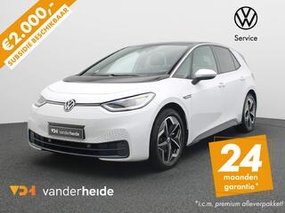 Volkswagen ID.3 Business 58 kWh 204PK Achteruitrijcamera, LED Matrix, stuur/stoelverwarming, keyless, alarm, 19'' lichtmetaal