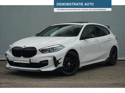 BMW 1-SERIE 5-deurs 118i High Executive M Sport M Performance / Comfort Access / Hifi / Panorama Dak / Stoel- en Stuurverwarming