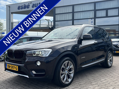 BMW X3 xDrive 30d 258 pk Automaat High Executive X-Line Panoramadak Navigatie Trekhaak Leder Head Up Display Xenon Sportstoelen + verwarming Camera Parkeersensoren v+a LCI Facelift 6-cilinder