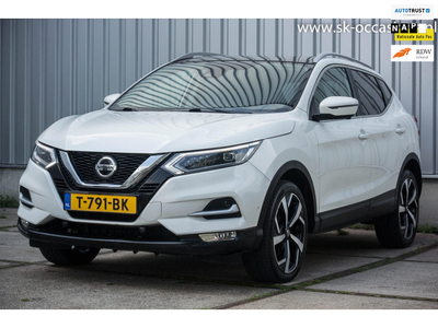 Nissan Qashqai 1.3 DIG-T Tekna+ Pano Halfleder 360camera ACC Stoel+ruit verwarming