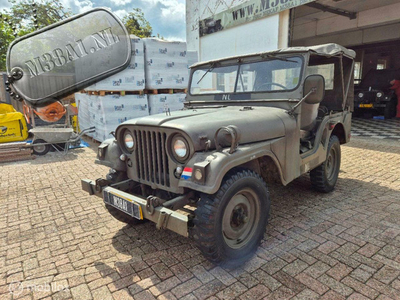 Originele Nekaf Jeep 1959 met huifje ( Willys M38a1 )