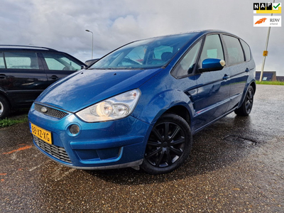 Ford S-Max 2.0-16V/ 2e eigenaar/airco/nap/apk 13-02-2025/trekhaak/rijd schakelt perfect/inruilen is mogelijk