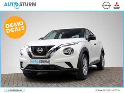 Nissan JUKE 1.0 DIG-T Visia | LED Koplampen | Cruise Control | Airco | Bluetooth Tel. | Radio-MP3 Speler | Rijklaarprijs!