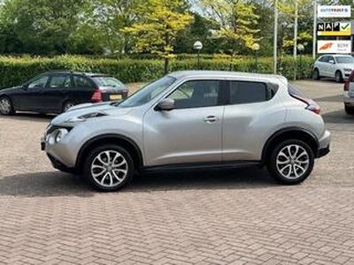 Nissan JUKE 1.6 DIG-T Connect Edition |190 PK | bj.2015,kleur: grijs,climate,sportvelgen,camera,APK 09/2025,NAP met 150680 km.etc.