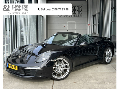 Porsche 911 Cabrio 3.4 991 Carrera | STOEL/STUURVERWARMING | SPORT-CHRONO | SPORTUITLAAT | PDC V+A | LEDER | LMV 20'' | NAVI | CRUISE CONTRO