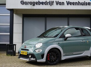 Abarth 695 1.4 T-Jet 180pk! Esseesse 70th Anniversary Limited Edition Sabelt Beats Sound Akrapovic *NL auto* Verde Monza Lak* Collector Item!