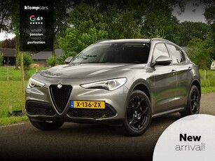 Alfa Romeo Stelvio 2.0 T AWD | BTW | Flippers | All-Black | Brembo | 1e Eig.