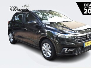 Dacia Sandero 1.0 TCe 90 Comfort / CAMERA / NAVIGATIE / PARKEERSENSOREN VOOR EN ACHTER / HANDSFREE CARD