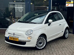 Fiat 500 1.2 Lounge AUTOMAAT NL AUTO NAP! PANO l Airco l Bleu and ME l MTF-stuur l 16'LM l Elek pakket! Dealer OH l TOPSTAAT