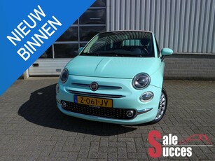 Fiat 500 C 1.2 Lounge Mintgroen/Beige