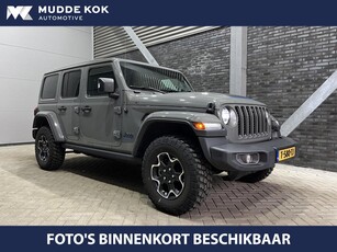 Jeep Wrangler Unlimited 4xe 380 Rubicon | Leder | ACC | Stoel+Stuurverwarming | Camera