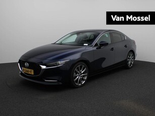 Mazda 3 2.0 e-SkyActiv-X M Hybrid 180 Luxury | Camera | Navigatie | Leer | Stoel-Stuurwielverwarming | Head-Up Display | LED