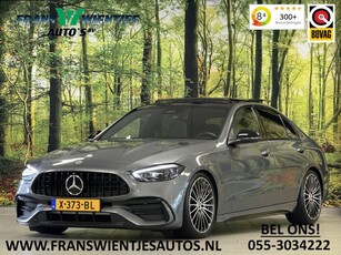 Mercedes-Benz C-Klasse 180 AMG Line | Panoramadak | Lederen Bekleding | 360° Camera | 19'' Lichtmetaal | Sfeerverlichting | Digital Light |