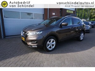 Nissan QASHQAI 1.2 ACENTA ORIGINEEL NEDERLANDS CAMERA PANORAMADAK NAVIGATIE CLIMA CRUISE BLUETOOTH LED PDC LMV 4X ELECTR.RAMEN-SPIEGELS