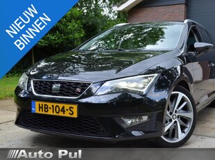 SEAT Leon ST 1.4 EcoTSI FR Connect Led/Navi/Pdc/Ecc/Achteruitrijcamera/Seat Sound/Afneembare-Trekhaak/Privacy-Glass/Cr-Controle/Half-Leer/18-Inch Lmv