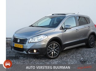 Suzuki S-Cross 1.6 High Executive AllGrip, 1e Eig. Trekhaak, Navi, Camera, All-Season, Panoramadak, Leer, Mooie complete auto!