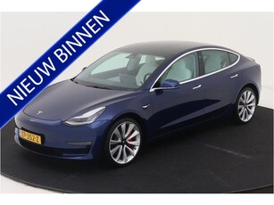 Tesla Model 3 Performance 75 kWh NL AUTO | LEDER | STOELVERW |