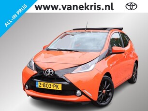 Toyota Aygo 1.0 VVT-i X-Cite Cabrio Automaat, Keyless entry, climate control, Half lederen bekleding