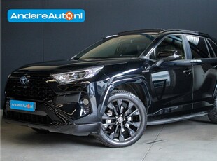 Toyota RAV4 2.5 Hybrid AWD Black Edition |pano|trekhaak|1650KG|perfect onderhouden|JBL|leder|elek klep|