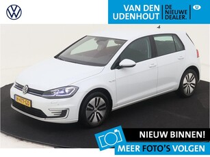 Volkswagen e-Golf E-DITION | Winterpakket | Warmtepomp | Verw. voorruit | Stoelverwarming | Apple carplay | NIEUW BINNEN