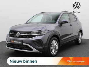 Volkswagen T-Cross 1.0 TSI Life Edition 115PK DSG Achteruitrijcamera, stoelverwarming, keyless, adaptive cruise, 17'' lichtmetaal