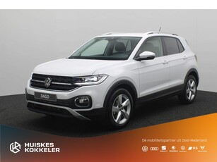 Volkswagen T-Cross 1.0 TSI Style €4000 korting DIRECT LEVERBAAR navigatie, achteruitrijcamera, virtual cockpit, climate control, adaptive cruise control