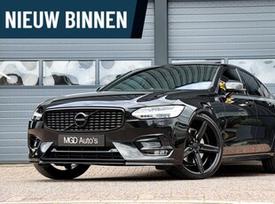 Volvo S90 2.0 T5 R-Design Black Edition /LED/SCHUIFDAK/B&W/HUD/CAMERA/ELEK. KLEP/STOELVERW.!