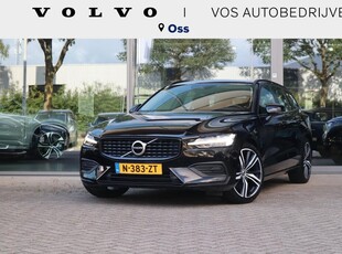 Volvo V60 2.0 B3 Momentum Advantage | Parkeersensoren achter| Dubbele uitlaatstukken achter| Vol Leder| 19'' R-Design Velgen| DAB+| Apple Carplay/ Android Auto| Cruise Control|