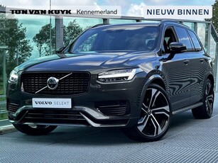 Volvo XC90 2.0 T8 Recharge AWD R-Design Panorama dak, Luchtvering, Premium sound, 22 Inch l-m Velgen, Head-up display. Apple Car Play, Trekhaak semi elektrisch, DAB+, Running boards.