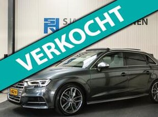 Audi S3 SPORTBACK 2.0TFSI A3 quattro Facelift 310pk S-Tronic! 1e|DLR|Kuipstoelen|Virtual Cockpit|Panoramadak|LED Matrix|B&O|ACC|18