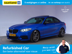 BMW 2 Serie M240i M-Performance Parts Aut. [ Schuifdak Harman/Kardon Navi prof. ]