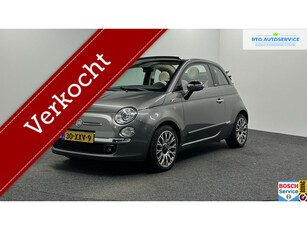 Fiat 500 0.9 TwinAir Lounge|Leer|Airco|Trekhaak|Automaat|Cabrio|