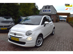 Fiat 500 C 0.9 TwinAir Turbo Popstar/CABRIO/AUTOM CRUISE/NL-AUTO/LMW 15 INCH/USB/ELEKTR PAKKET