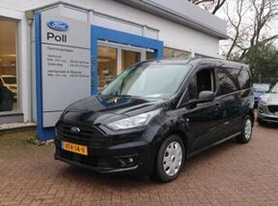 Ford TRANSIT CONNECT 1.0 EcoBoost 100pk L2 Trend 3-p Trekhaak Cruise Inrichting Fabrieksgarantie 20-3-2025