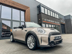 Mini Mini Cabrio 2.0 Cooper S MINI Yours f1 aut 178pk/Rooftopgrey/navi/hk/leer/btw