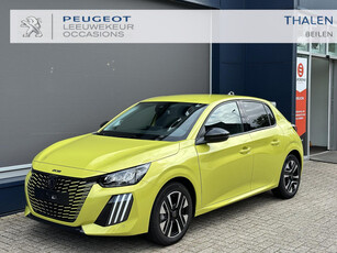 Peugeot 208 1.2 Hybrid 100 PK e-DCS6 Allure | Nieuw Model 2024! | Hybride Elektrisch rijden met Automaat | Navigatie | Parkeercamera | Draadloze telefoonlader | Stoelverwarming | LED Verlichting | Apple Carplay/Android Auto | Lichtmetalen Velgen | Cruise