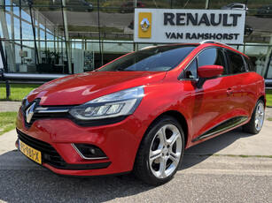 Renault Clio Estate 1.5 dCi Ecoleader Intens / 110PK! / Dealer onderhouden / Distr. riem vv / Bose / Cruise / Camera / Aut. Parkeren / Climat