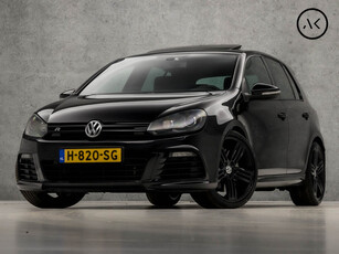 Volkswagen Golf 2.0 R 4-Motion Origineel ABT 310Pk Automaat (SCHUIFDAK, NAVIGATIE, STOELVERWARMING, KEYLESS, LEDEREN SPORTSTOELEN, DYNAUDIO, ZWART HEMEL, GETINT GLAS, NIEUWSTAAT)