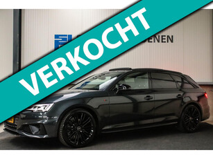 Audi A4 Avant 40 2.0TFSI S line Black Edition Facelift 190pk S-Tronic 1e|DLR|Panoramadak|Virtual Cockpit|Leder|LED Matrix|Black|19