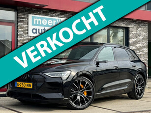 Audi E-tron E-tron 55 S-LINE VOL! RS-zetels l SOFTCLOSE l B&O l HUD l PANO l 360 l CARPLAY l MATRIX l LEDER DASHBOARD l ORG.NL l