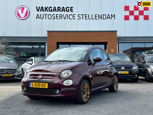 Fiat 500 1.2 Lounge|Panoramadak|Airco|Bluetooth|Cruise Control|16'' Lichtmetalen velgen