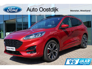 Ford Kuga 2.5 PHEV ST-Line X 225PK Panodak Winterpack Camera Blind-Spot Adaptieve Cruise Head Up Navi Climate Keyless Privacy Glass 19* Inch Velgen *1500KG Trekgewicht*